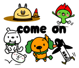 Halloween costume party sticker #7816494