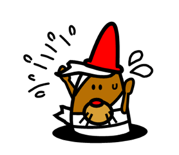 Halloween costume party sticker #7816505