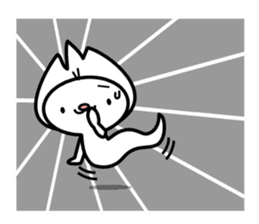 Halloween costume party sticker #7816512