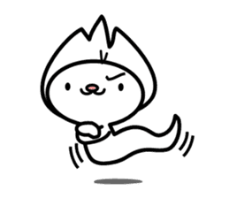 Halloween costume party sticker #7816515