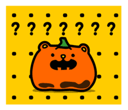 Halloween costume party sticker #7816516