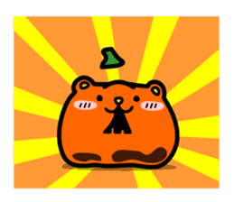 Halloween costume party sticker #7816517