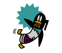 Halloween costume party sticker #7816520