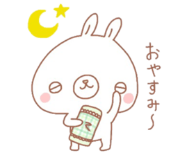 Negative thinking rabbit 2 sticker #7816945