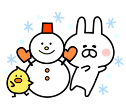 Mr. rabbit of Hokkaido valve sticker #7817291