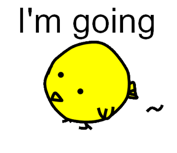 CUTE BABY CHICK sticker #7817456