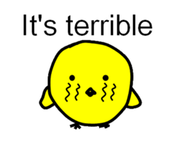 CUTE BABY CHICK sticker #7817472