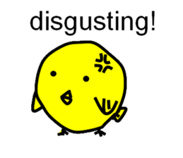 CUTE BABY CHICK sticker #7817474