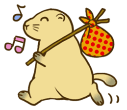 Groundhog:fat-Po sticker #7817750