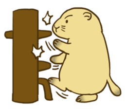 Groundhog:fat-Po sticker #7817770