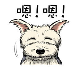 Dodo Yorkie sticker #7818057