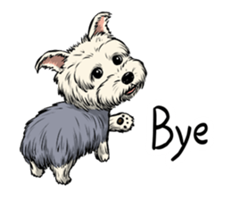 Dodo Yorkie sticker #7818059