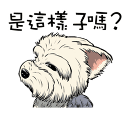 Dodo Yorkie sticker #7818064