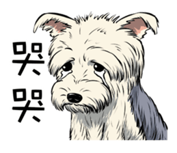 Dodo Yorkie sticker #7818065