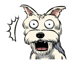 Dodo Yorkie sticker #7818078