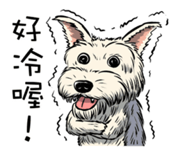 Dodo Yorkie sticker #7818088