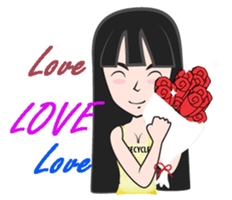 Mei Mei Ing Love earth (English version) sticker #7818144