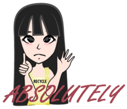 Mei Mei Ing Love earth (English version) sticker #7818145