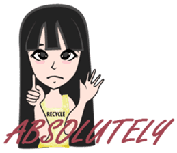 Mei Mei Ing Love earth (English version) sticker #7818145