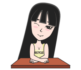 Mei Mei Ing Love earth (English version) sticker #7818150