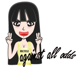 Mei Mei Ing Love earth (English version) sticker #7818152