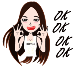 Mei Mei Ing Love earth (English version) sticker #7818153