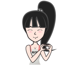 Mei Mei Ing Love earth (English version) sticker #7818156