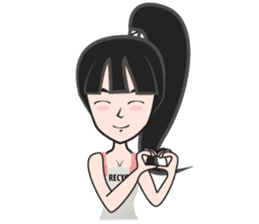 Mei Mei Ing Love earth (English version) sticker #7818156