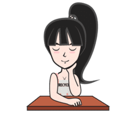 Mei Mei Ing Love earth (English version) sticker #7818169