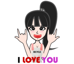 Mei Mei Ing Love earth (English version) sticker #7818171