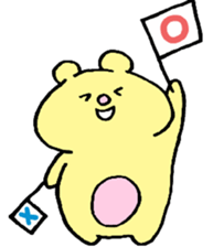 The bear which laughs sticker #7818738