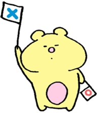 The bear which laughs sticker #7818739