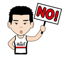 Whisky Triathlon sticker #7818814