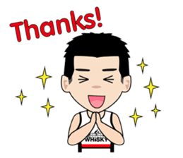 Whisky Triathlon sticker #7818816