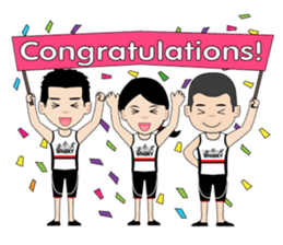 Whisky Triathlon sticker #7818818