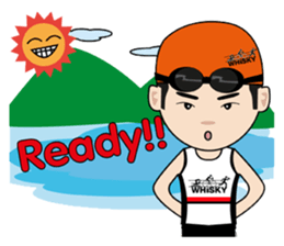 Whisky Triathlon sticker #7818820