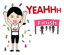 Whisky Triathlon sticker #7818823