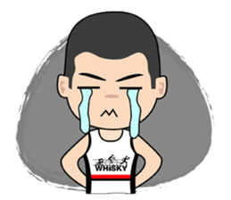 Whisky Triathlon sticker #7818829