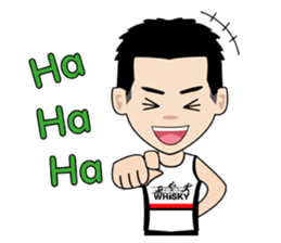 Whisky Triathlon sticker #7818835