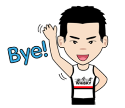 Whisky Triathlon sticker #7818836