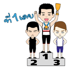 Whisky Triathlon sticker #7818837