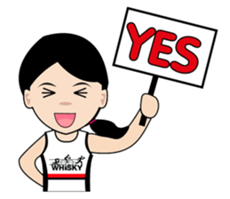 Whisky Triathlon sticker #7818842