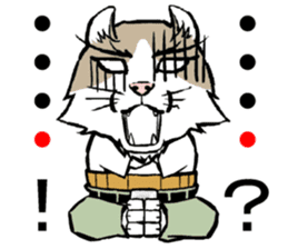 A word from the cat's2 sticker #7819066