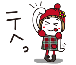 Bangs short girl vol.7 sticker #7819381