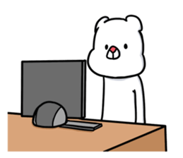 this is a bear sticker #7819832