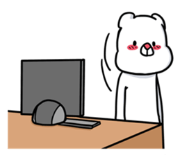 this is a bear sticker #7819835