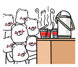 this is a bear sticker #7819844