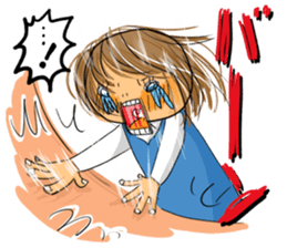 Lovery KOKESHI sticker #7820220