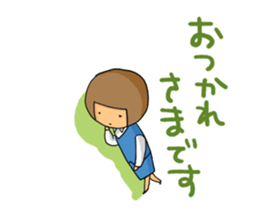 Lovery KOKESHI sticker #7820226