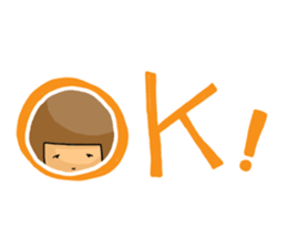 Lovery KOKESHI sticker #7820227